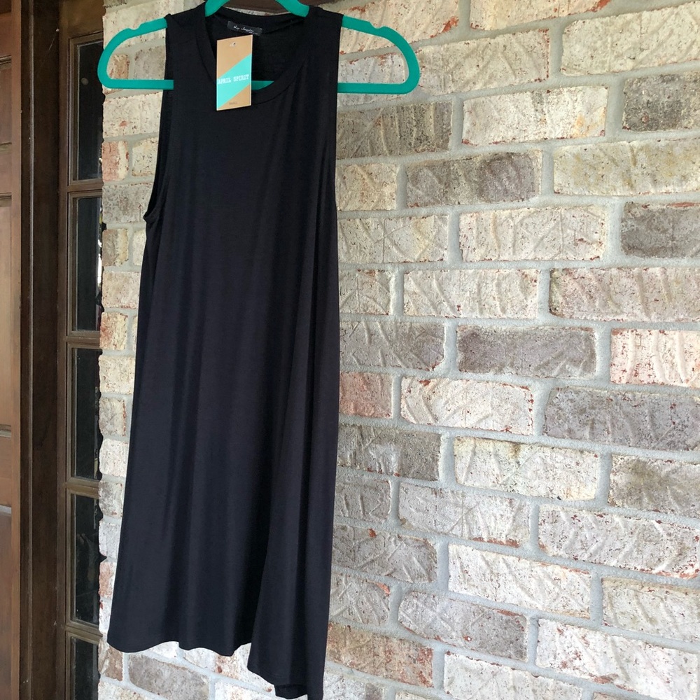 High Neck Super Soft Basic Dress - Picture 5 of 5